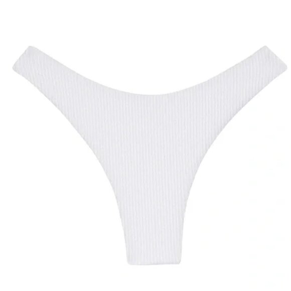 Monday Swimwear White Sand Crinkle Byron Bottom - Picture 3 of 4